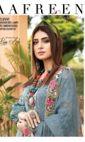 Exclusive Embroidered Lawn Embroidered Chiffon Dupatta Plain Trouser