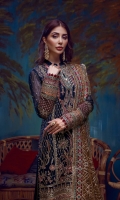 Embroidered Chiffon Front 0.8 MTR Embroidered Chiffon Back 0.8 MTR Embroidered Chiffon Sleeves 0.66 MTR Embroidered Net Dupatta 2.5 Yard Dyed Raw Silk Trouser 2.5 Yard Embroidered Border 1 For Front 0.8 MTR Embroidered Border 2 For Front 0.8 MTR Embroidered Border 3 For Front 0.8 MTR Embroidered Border For Back 0.8 MTR Embroidered Border 1 For Sleeves 1 MTR Embroidered Border 2 For Sleeves 1 MTR