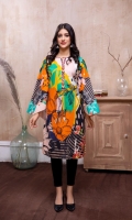 Printed Cambric Stitched Kurti