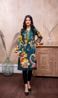Printed Cambric Stitched Kurti