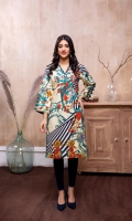 Printed Cambric Stitched Kurti