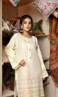Embroidered Chikankari 1PC Stitched Kurti