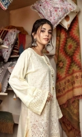 Embroidered Chikankari 1PC Stitched Kurti
