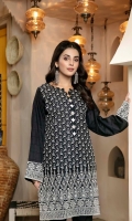 Embroidered Chikankari 1PC Stitched Kurti