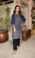 Embroidered Chikankari 1PC Stitched Kurti