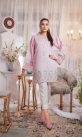 Embroidered Paper Silk Stitch Kurti 1PC