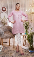 Embroidered Paper Silk Stitch Kurti 1PC
