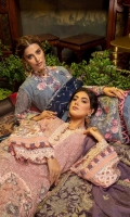 Schiffli Embroidered Chiffon Front 0.8 MTR Embroidered Chiffon Back 0.8 MTR Embroidered Chiffon Sleeves 0.66 MTR Embroidered Chiffon Dupatta 2.5 Yard Dyed Raw Silk Trouser 2.5 Yard Embroidered Patch And Motifs For Front 3 PC Embroidered Border For Front 0.8 MTR Embroidered Border For Sleeves 1 MTR Embroidered Motifs For Sleeves 2 PC Embroidered Border For Back 0.8 MTR Embroidered Neck Patti 1.2 MTR