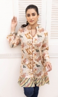 Printed Lawn Stitched Shirt