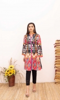 Digital Printed Lawn 1PC Stitched Shirt