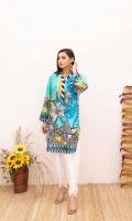 Digital Printed Lawn 1PC Stitched Shirt