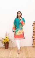 Digital Printed Lawn 1PC Stitched Shirt