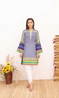 Digital Printed Lawn 1PC Stitched Shirt