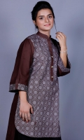 Embroidered Cotton Stitched Kurti