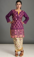 Embroidered Lawn Kurti