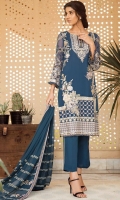 embroidered chiffon unstitched 3pc suit