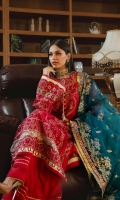 Embroidered Organza Front Embroidered Organza Back Embroidered Organza Front and Back Border Embroidered Organza Sleeves Embroidered Organza Sleeve Patch Cotton Silk Lining Raw Silk Pants Embroidered Organza Dupatta