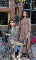 Embroidered Karandi Shirt Printed Wool Shawl Dyed Trouser