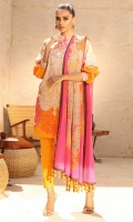 Printed Voile Dupatta Printed Lawn Shirt 3.12 Meters