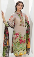 Shirt: Digital Printed Lawn Dupatta: Digital Printed Lawn Trouser: Dyed Cotton