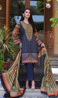 Shirt: Printed Cambric (3 meters) Dupatta: Lawn Doriya Jacquard Dupatta (2.5 meters) Trouser: Dyed Cambric (2.5 meters)