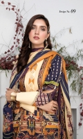 Shirt: Digital Printed Lawn Dupatta: Digital Printed Lawn Trouser: Dyed Cambric