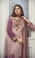 Front Embroidery with Tilla  Back Embroidery  Extra side panels  Embroidered sleeves  Two side border shawl  Trouser with patch