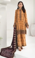 Embroidered Chiffon Shirt Front Embroidered Chiffon Back Embroidered Chiffon Sleeves Embroidered Chiffon Chiffon Dupatta Dyed Trouser