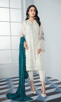 Embroidered Chiffon Front Plain Chiffon Back Embroidered Chiffon Sleeves Embroidered Front, Back & Sleeves Patch Embroidered Chiffon Dupatta Embroidered Trouser Patch Grip Trouser