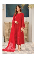 Embroidered Chiffon Front Kalli (Heavy) Embroidered Chiffon Back Kalli (Light) Embroidered Chiffon Front + Back Body Embroidered Chiffon Sleeves Embroidered Chiffon Front + Back + Sleeves Patch Embroidered Chiffon Dupatta Embroidered Dupatta Patch (2 Sides) Dyed Grip Trouser