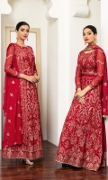 Embroidered Chiffon Front Kalli Embroidered Chiffon Back Kalli Embroidered Chiffon Front Back Body Embroidered Chiffon Sleeves Embroidered Chiffon Front + Back Patch Embroidered Chiffon Dupatta Dyed Grip Trouser