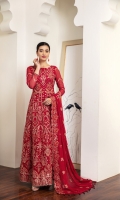 Embroidered Chiffon Front Kalli Embroidered Chiffon Back Kalli Embroidered Chiffon Front Back Body Embroidered Chiffon Sleeves Embroidered Chiffon Front + Back Patch Embroidered Chiffon Dupatta Dyed Grip Trouser