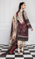 Cambric Cotton Shirt 3m Chiffon Dupatta 2.5m