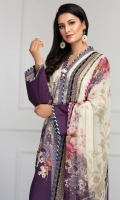 Cambric Cotton Shirt 3m Chiffon Dupatta 2.5m
