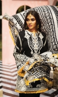 Embroidered Lawn Front Embroidered Lawn Back Embroidered Lawn Sleeves Embroidered Front Daman Patti Embroidered Front + Back Chaak Border Embroidered Front Corner Motif Cambric Cotton Trouser Digital Printed Trouser Border Digital Printed Silk Dupatta