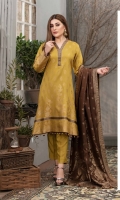 Three Pcs Viscose broshia banarsi suit