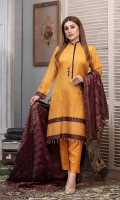 Three Pcs Viscose broshia banarsi suit