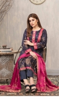 Three Pcs Viscose broshia banarsi suit