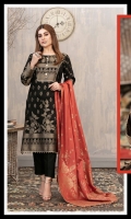 Three Pcs Viscose broshia banarsi suit