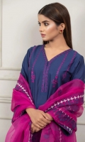 Shirt & Dupatta Shirt Material: Lawn Dupatta Material: Organza Ready to Wear