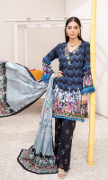 Shirt: Printed Lawn Shirt Dupatta: Printed Lawn Dupatta Trouser: Cambric Trouser