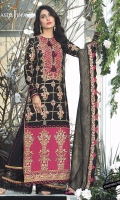 Embroidered Silk Suits Unstitched 3 Piece 