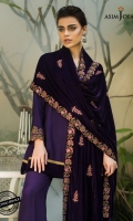 3.5 meter Raw Silk shirt 1 meter embroidered border 1 meter embroidered border 2.5 meter embroidered Velvet shawl 2.5 meter trouser 3.5 meter Raw Silk shirt 1 meter embroidered border 1 meter embroidered border 2.5 meter embroidered Velvet shawl 2.5 meter trouser