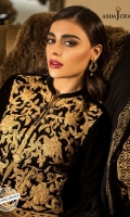 1 meter embroidered front shirt 2 meter Velvet for sleeves and back 2.5 meter dupatta 1 meter embroidered border 2.5 meter trouser 1 meter embroidered front shirt 2 meter Velvet for sleeves and back 2.5 meter dupatta 1 meter embroidered border 2.5 meter trouser