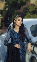 Sequins Embroidered Chiffon Front	1.5 yards Embroidered Chiffon Back	1.5 yards Sequins Embroidered Chiffon SLeeves	0.6 yards Heavy Sequins Embroidered Chiffon Dupatta	2.5 yards Dyed Raw Silk Bottom	2.5 yards Embroidered Bottom Laces	