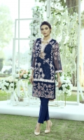 Embroidered Chiffon Front	1 Yard(Width) Embroidered Chiffon Sleeves	0.6 Yards(Width) Dyed Chiffon Back	1 Yard(Width)