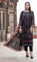 • 3M Digital Printed Royal Khaddar Shirt • 2.5M Digital Printed Royal Khaddar Dupatta • 2.5M Dyed Royal Khaddar Trouser