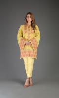 Shirt: Embroidered Lawn - 1 Meter Back: Embroidered Lawn - 1.5 Meter