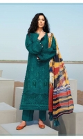 Three Piece Embroidered Lawn Suit