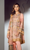 Embroidered Swiss Lawn Front Embroidered Swiss Lawn Side Panel Embroidered Swiss Lawn Sleeves Plain Swiss Lawn Back Embroidered Sleeves Patch Embroidered Front & Back Patch Dyed Cambric Lawn Trousers Digital Print Chiffon Dupatta